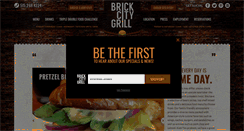 Desktop Screenshot of brick-city-grill.com